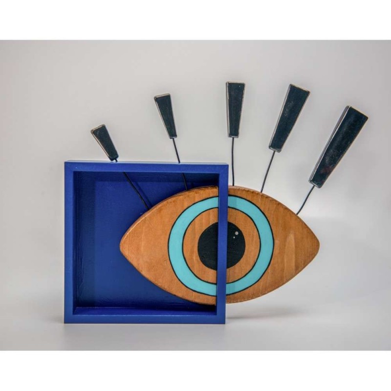 Επιτοίχιο διακοσμητικό μάτι σε κάδρο