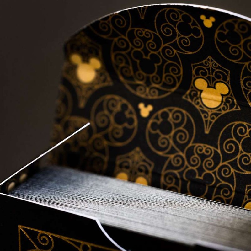 Τράπουλα Bicycle Black and Gold Mickey