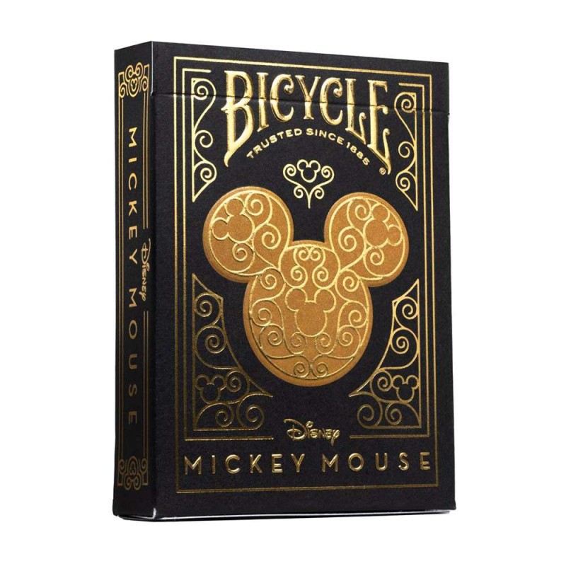 Τράπουλα Bicycle Black and Gold Mickey