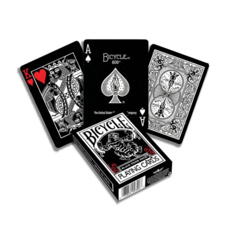 Τράπουλα Bicycle Black Tiger Red