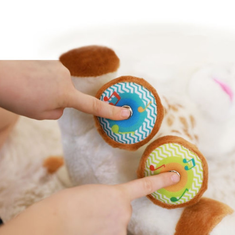 Σόφι η καμηλοπάρδαλη Λούτρινο παιχνίδι με μουσική