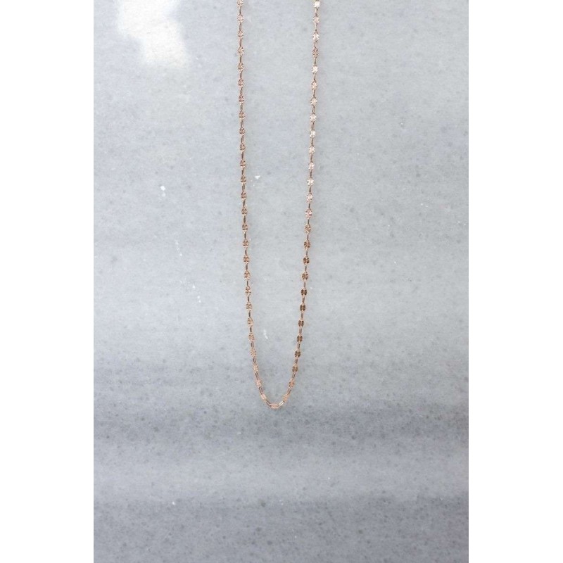 Αλυσίδα Like a flower ροζ χρυσό