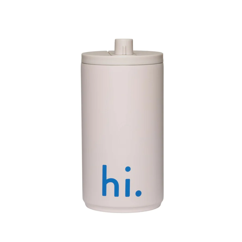Θερμός ποτήρι από ανοξείδωτο ατσάλι "Hi." 350ml