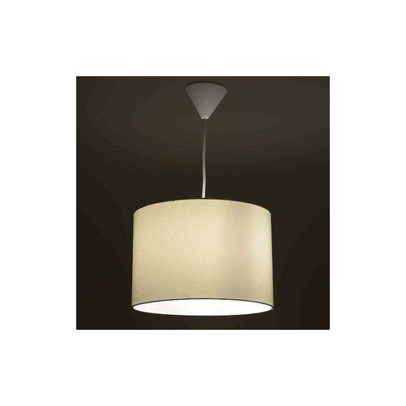 Φωτιστικό οροφής μονόφωτο υφασμάτινο