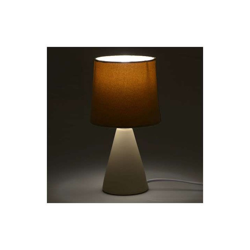 Επιτραπέζιο φωτιστικό κρεμ