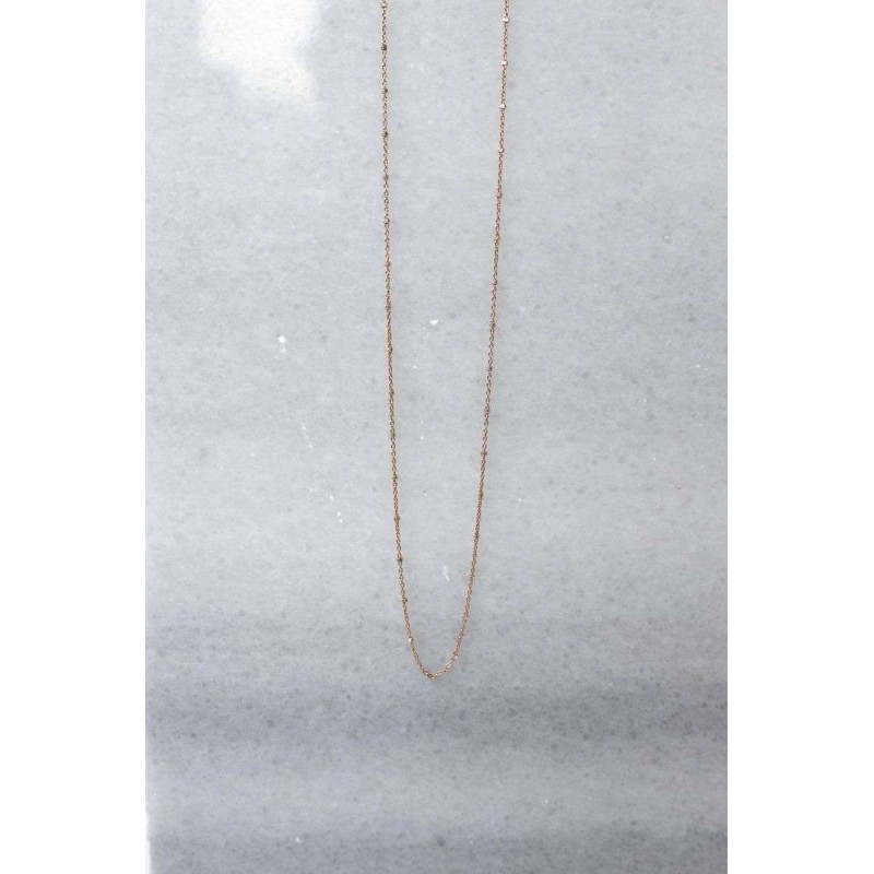 Αλυσίδα Like a book ροζ επίχρυσο