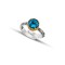 Δαχτυλίδι με Μπλε Topaz