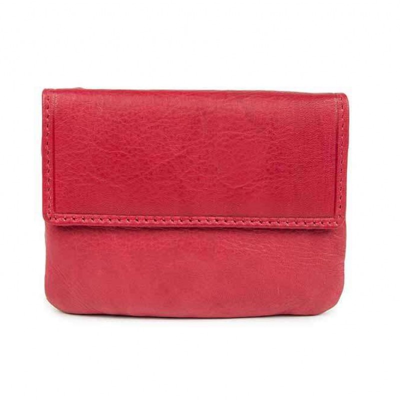 Δερμάτινο πορτοφόλι κόκκινο