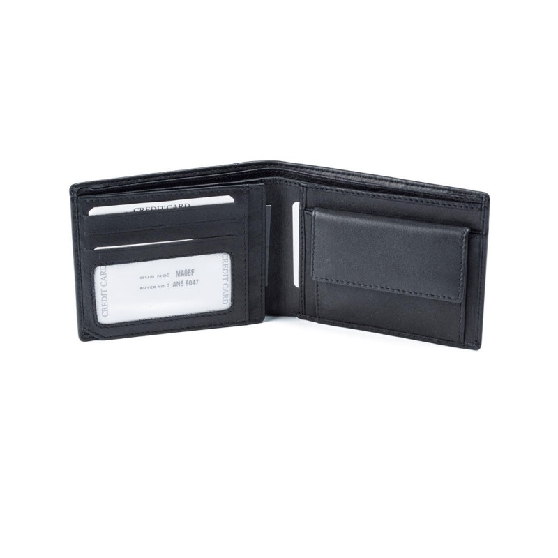 Δερμάτινο πορτοφόλι καφέ