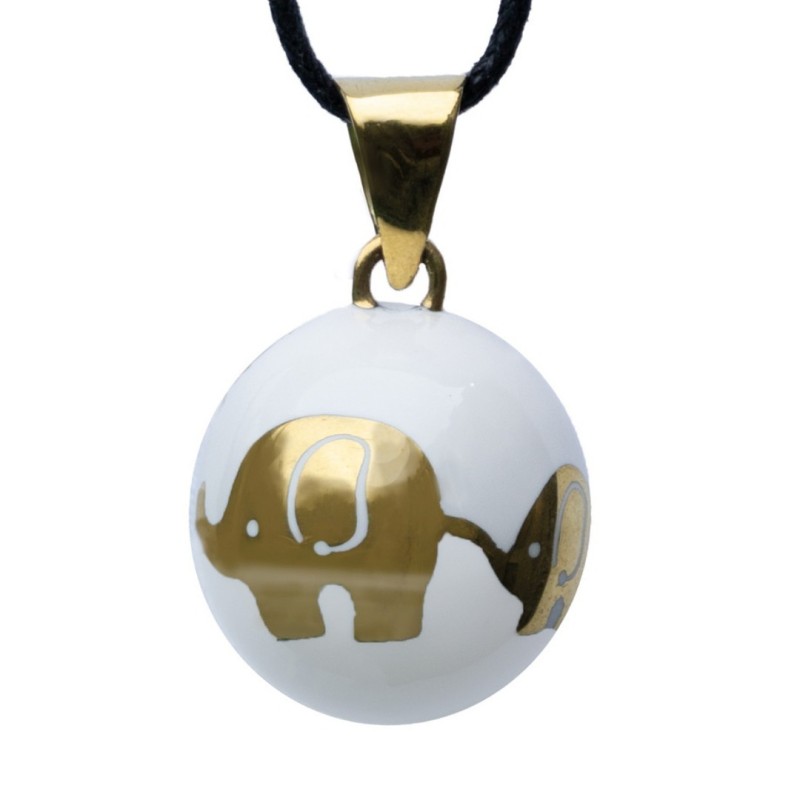 Μενταγιόν Εγκυμοσύνης Bola  Golden Elephants