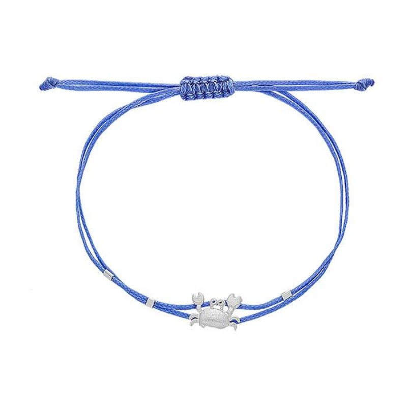 Βραχιόλι με ασημένιο κάβουρα