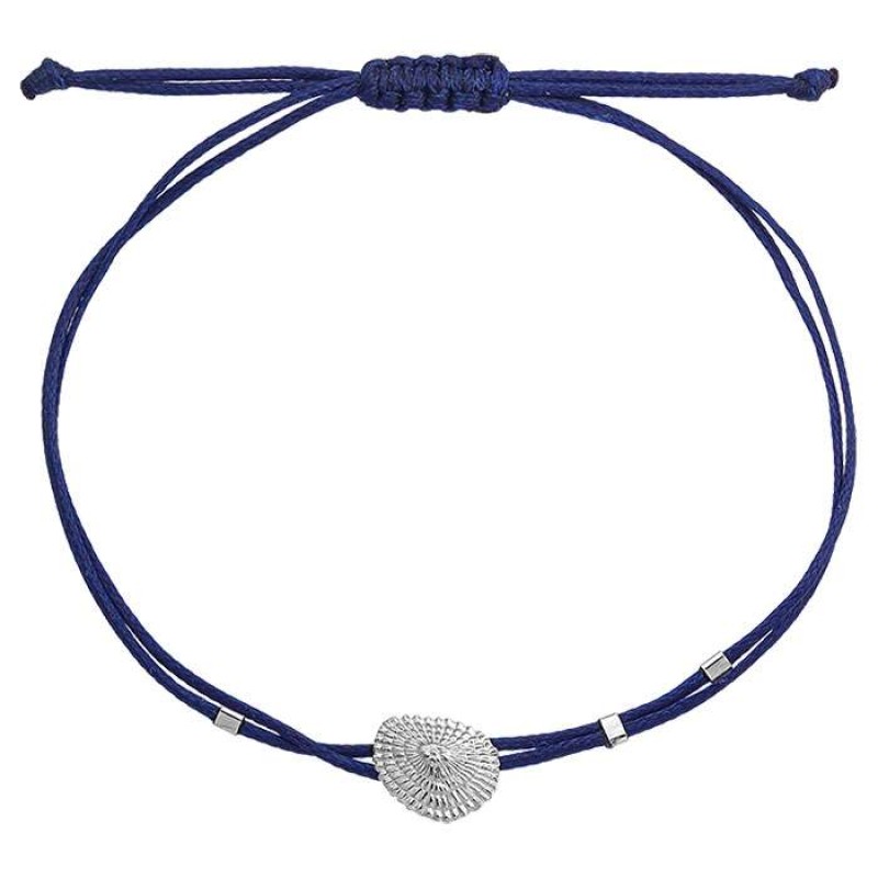 Βραχιόλι με ασημένια αχιβάδα