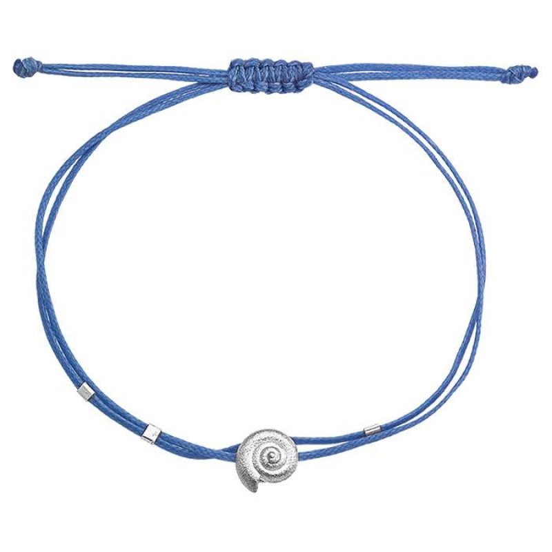 Βραχιόλι με ασημένιο κοχύλι