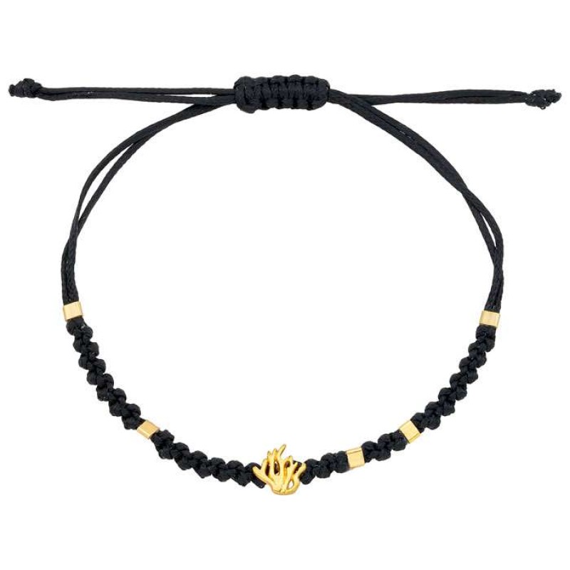 Βραχιόλι με επίχρυσο κοράλι