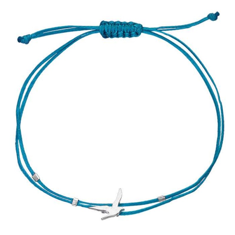 Βραχιόλι με ασημένιο γλάρο