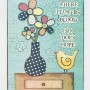 Πινακίδα "Where flowers bloom, so does hope"