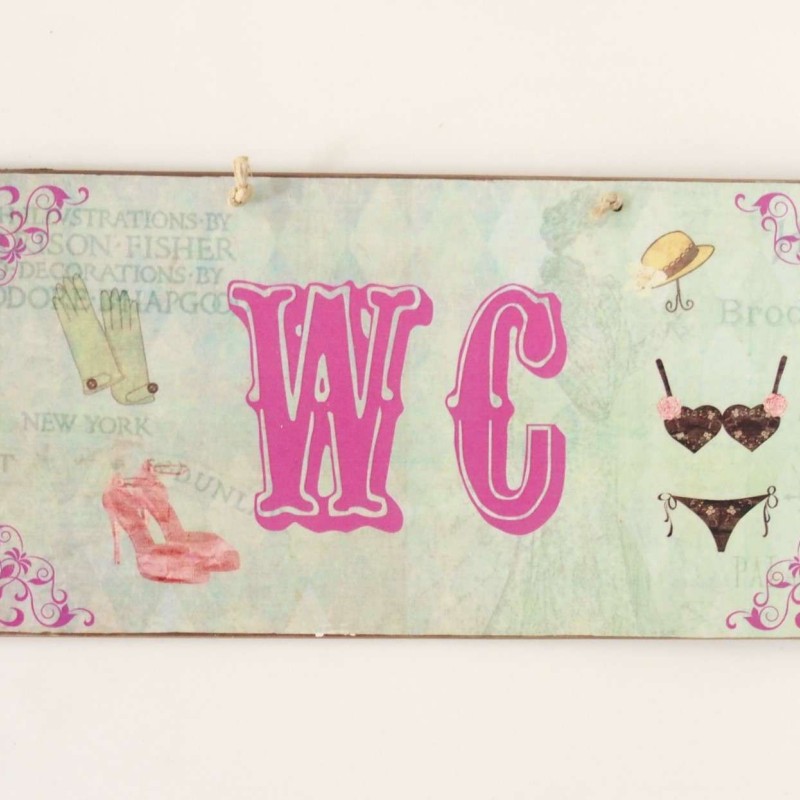 Πινακίδα "WC"