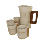 Σετ κεραμική κανάτα με ποτήρια