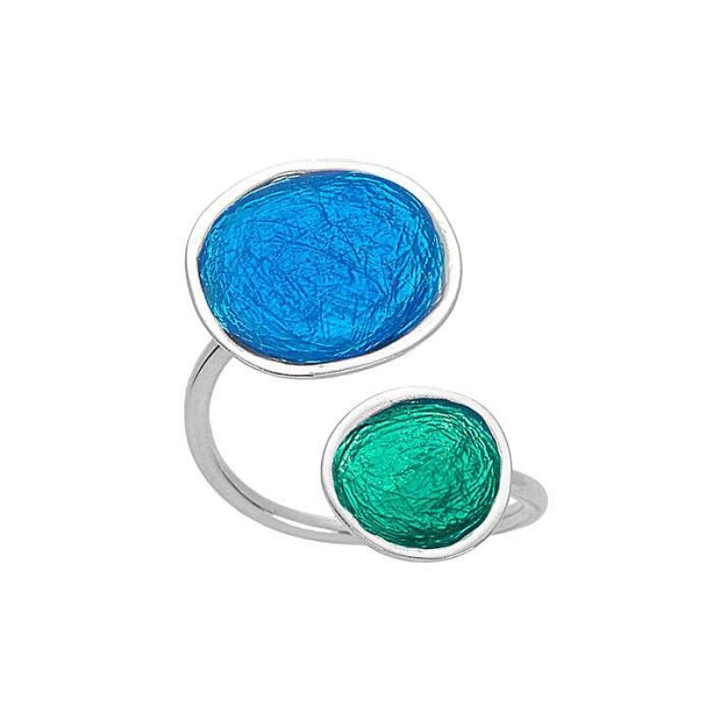 Δαχτυλίδι με στρογγυλά στοιχεία