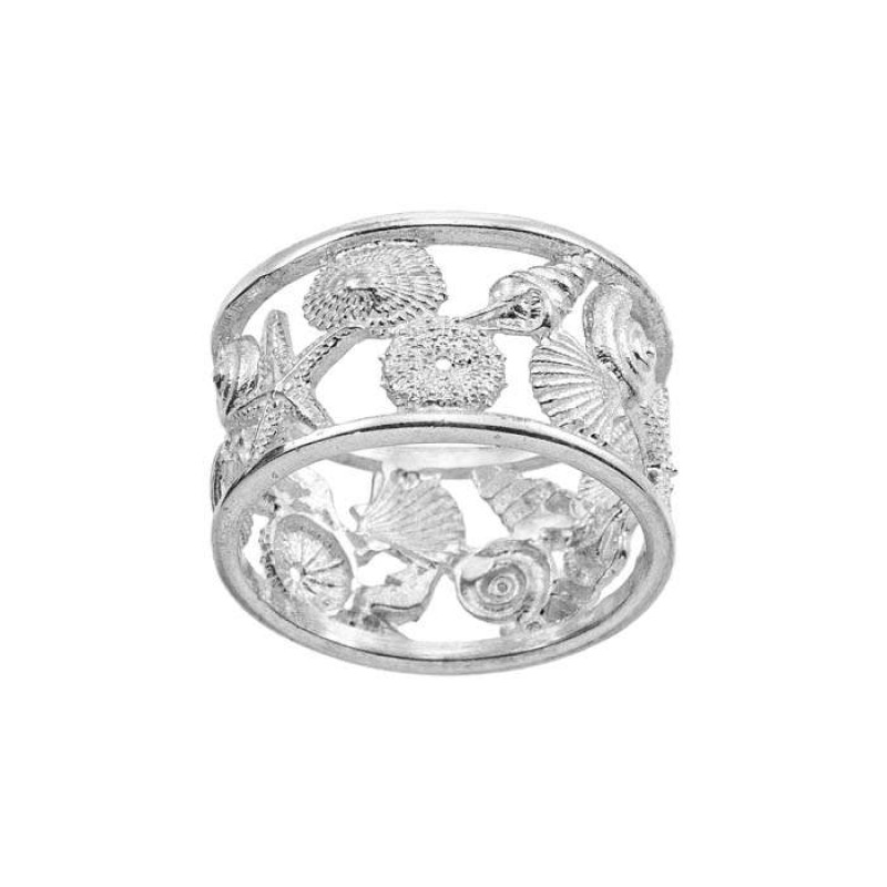 Δαχτυλίδι με στοιχεία της θάλασσας