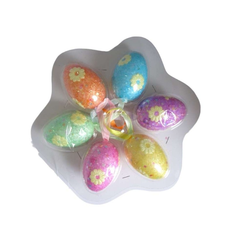Αβγά κρεμαστά διακοσμητικά 6τμχ
