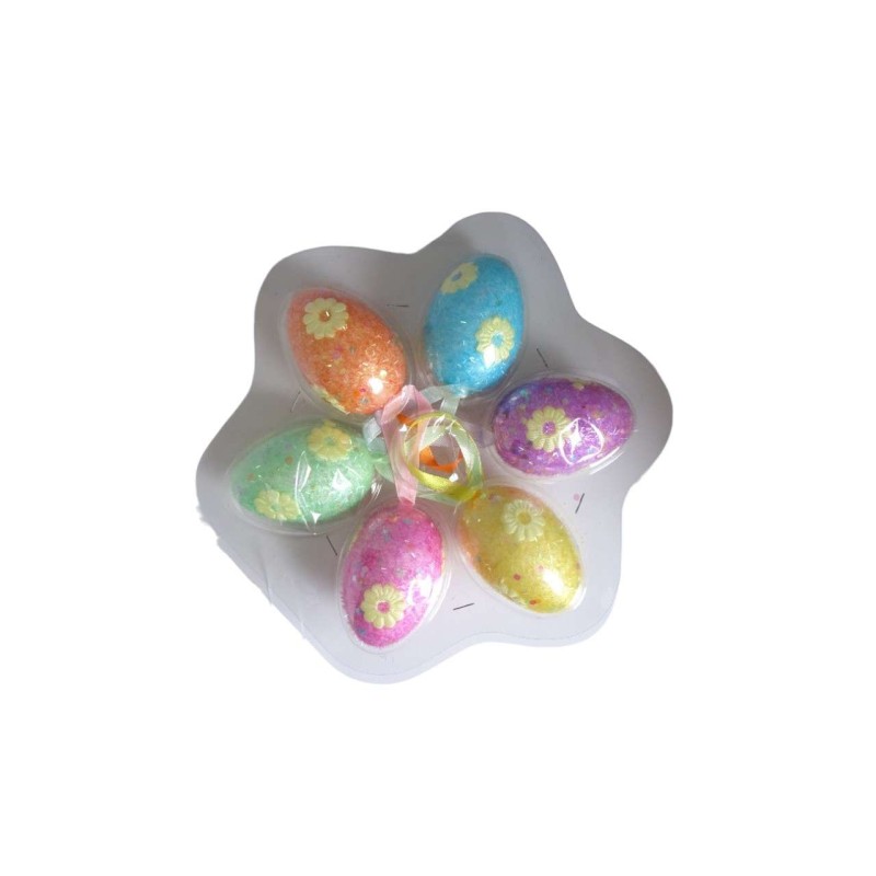 Αβγά κρεμαστά διακοσμητικά 6τμχ