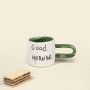 Κούπα εσπρέσσο κεραμική "Good Morning"