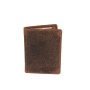 Δερμάτινο πορτοφόλι Καφέ HUR 10-007
