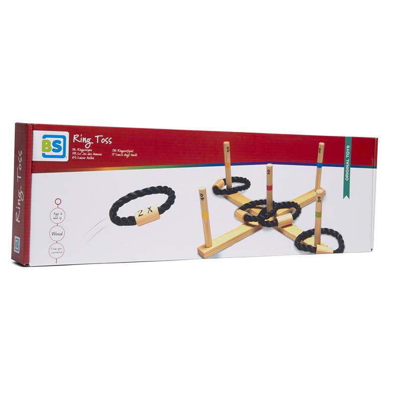 Ξύλινο παιχνίδι Κρίκων Ring Toss