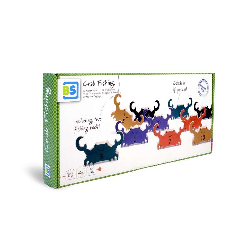 Ξύλινο παιχνίδι: Ψάρεμα Καβουριών