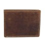 Δερμάτινο πορτοφόλι καφέ
