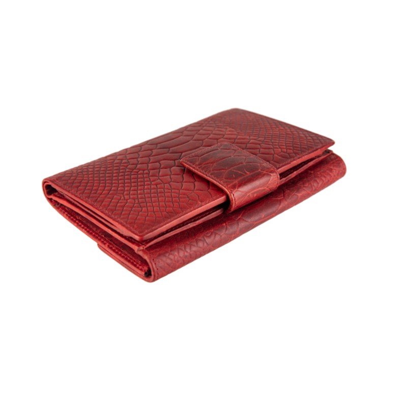 Δερμάτινο πορτοφόλι HUF-10-856 CROCO