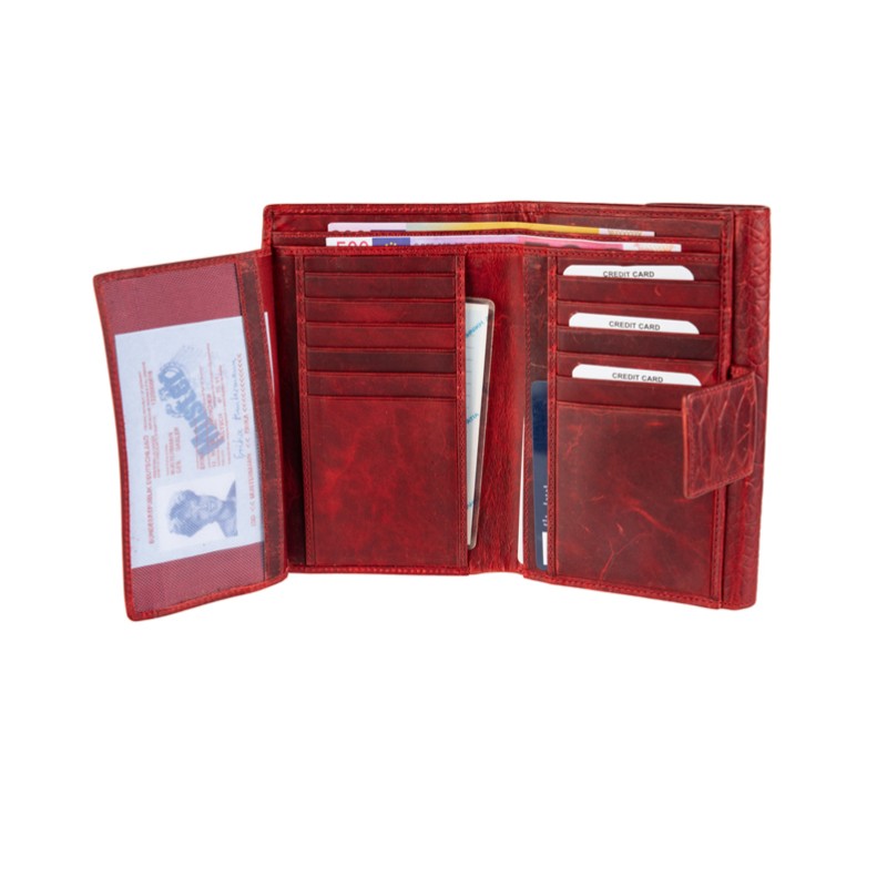 Δερμάτινο πορτοφόλι HUF-10-856 CROCO