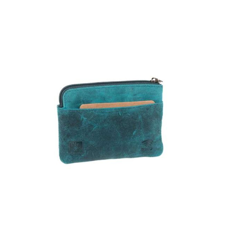 Δερμάτινο πορτοφόλι πράσινο