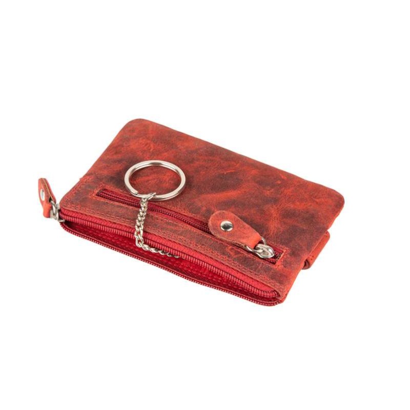 Δερμάτινο πορτοφόλι κόκκινο