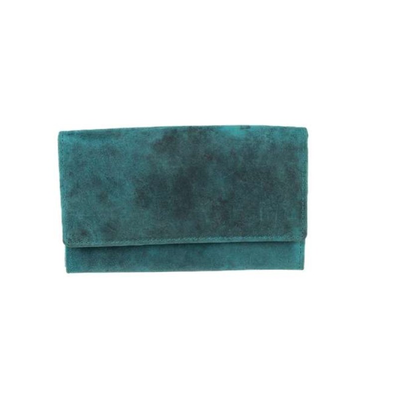 Δερμάτινο πορτοφόλι πράσινο