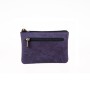 Δερμάτινο πορτοφόλι μπλε HUR-10-844