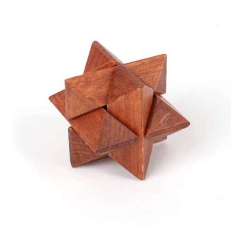 Mensa Wooden Star Puzzle