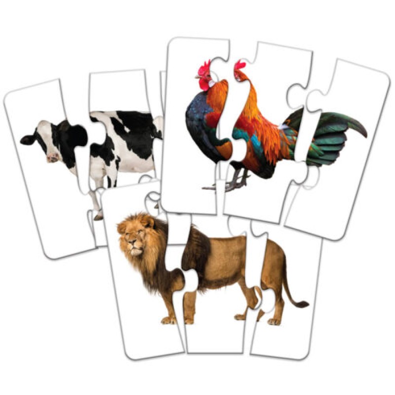 Ταίριαξέ το: Κεφάλι με ουρά ζώα