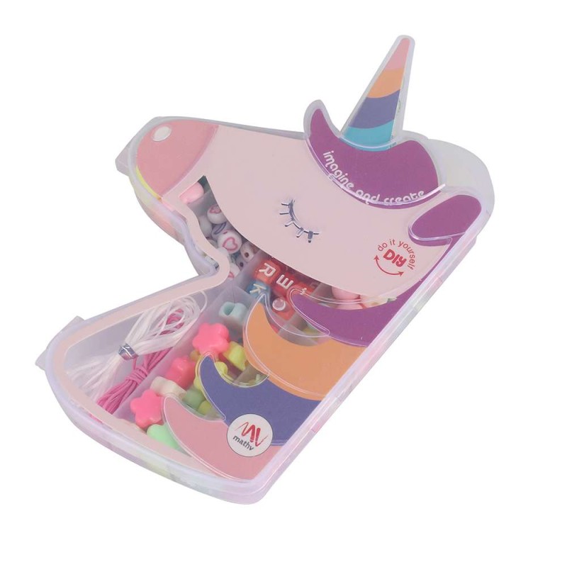 Σετ με χάντρες για κατασκευή κοσμημάτων "Μονόκερος"