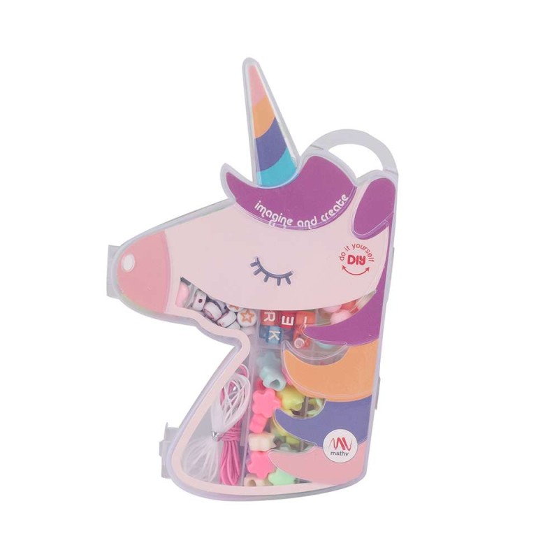 Σετ με χάντρες για κατασκευή κοσμημάτων "Μονόκερος"