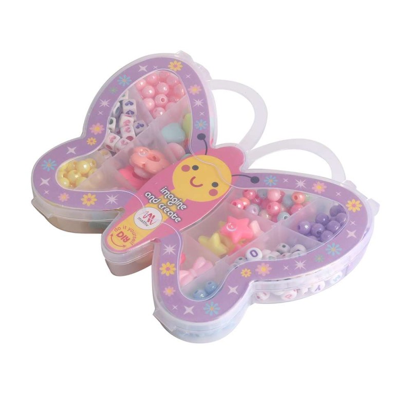 Σετ με χάντρες για κατασκευή κοσμημάτων "Πεταλούδα"