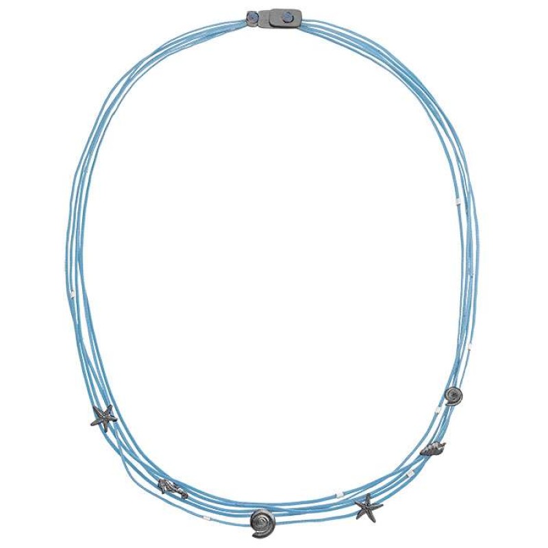 Κολιέ με μαύρα στοιχεία