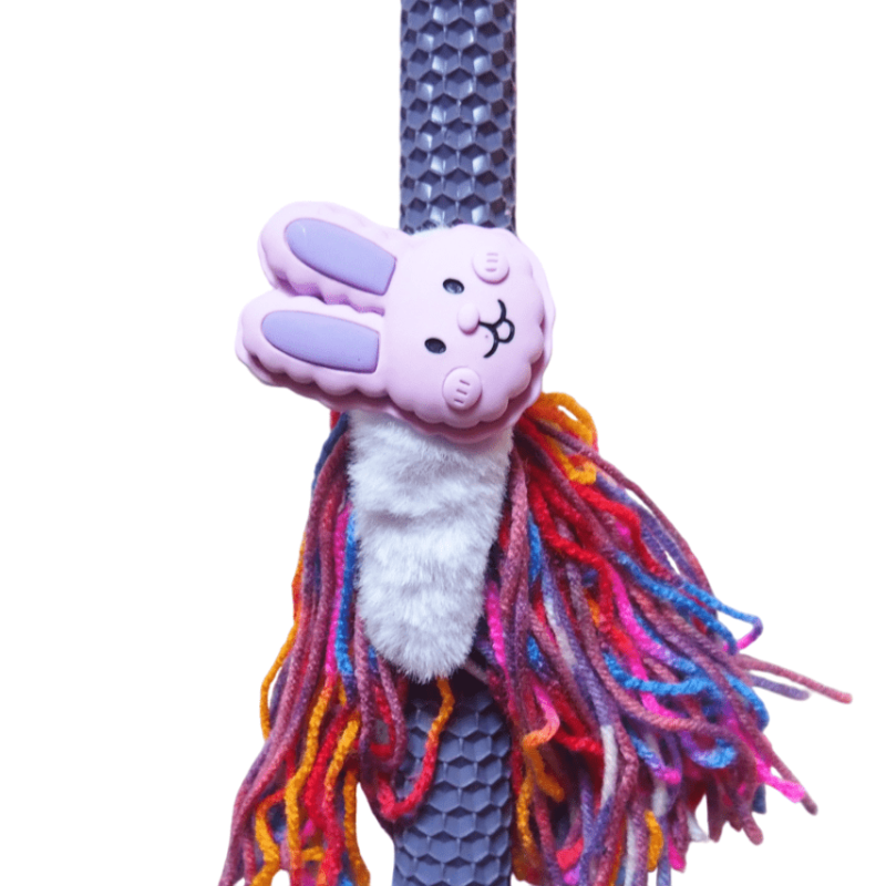 Λαμπάδα κηρήθρα φουξία με κοκαλάκι λουλούδι