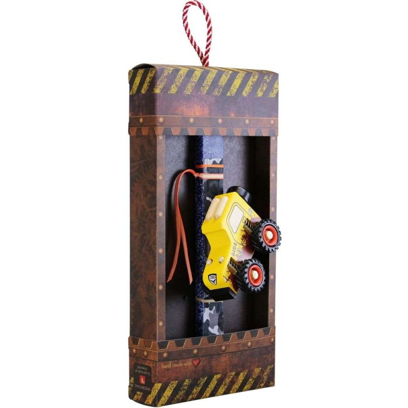 Λαμπάδα Αυτοκίνητο off-road - Κίτρινο