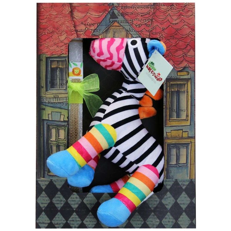 Λαμπάδα Λούτρινο Jungle - Ζέβρα