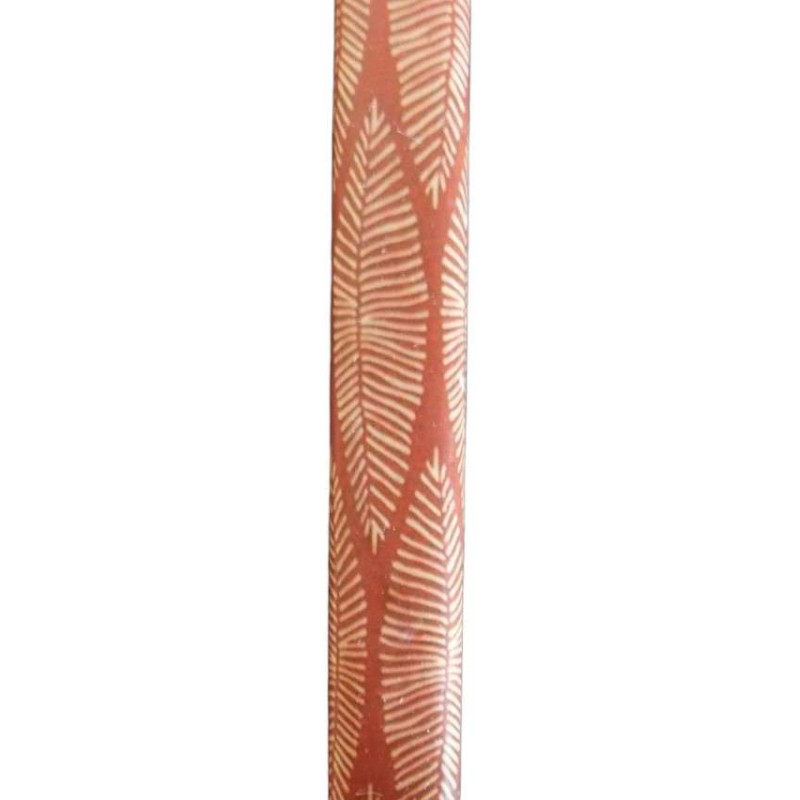 Λαμπάδα με γραμμικά φύλλα