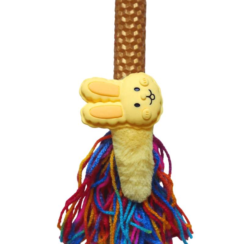 Λαμπάδα κηρήθρα χρυσή με κοκαλάκι λαγουδάκι