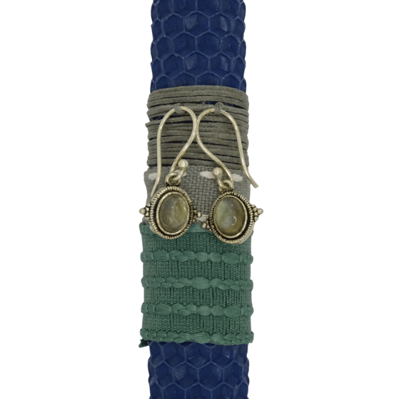 Λαμπάδα με σκουλαρίκια boho