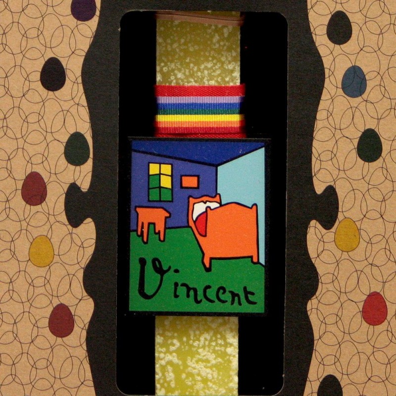 Λαμπάδα Μαγνητάκι πίνακας - Vincent